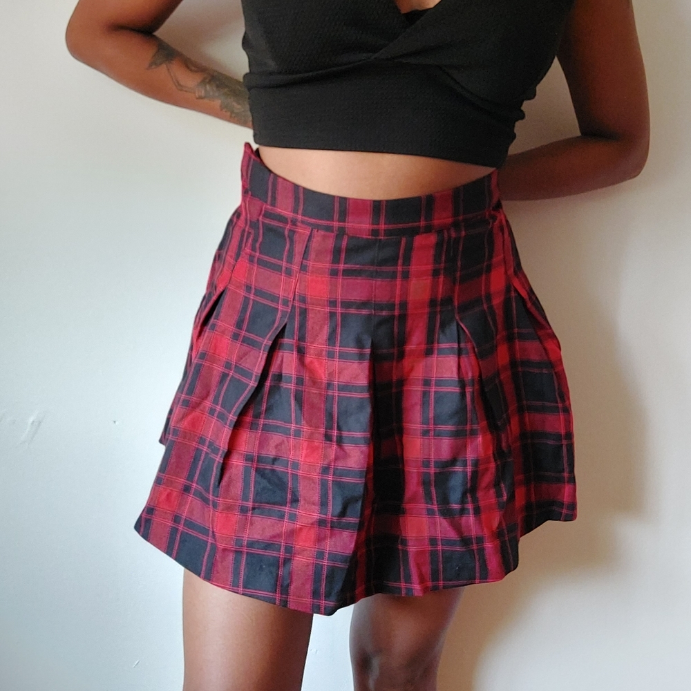 Plaid skirt